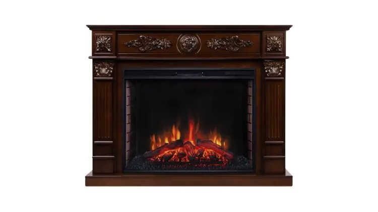 Камин электрический RealFlame Leonardo 33 NT с очагом Epsilon 33 S