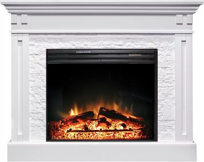 Электрокамин Royal Flame Cambridge - Белый с очагом Jupiter FX New