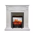Электрокамин Royal Flame Sorrento - Белый дуб с очагом Fobos FX M Black 1