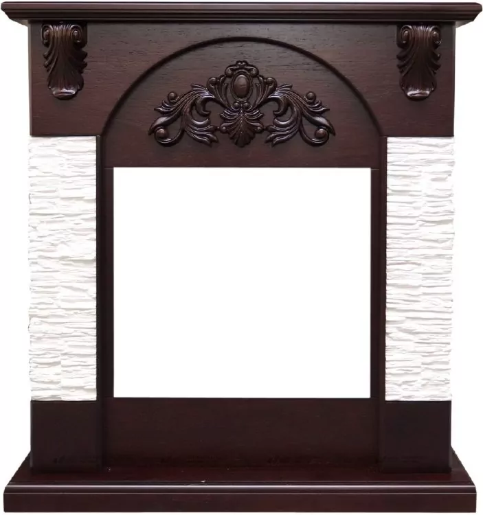Royal Flame Chester Vision 18 LED FX сланец мелкий белый/темный дуб