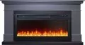 Электрокамин Royal Flame California Graphite - Серый графит (Высота 850 мм) с очагом Vision 42 LED 1