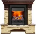 Электрокамин Dimplex Pierre Luxe - Темный дуб / Сланец с очагом Danville Black FB2 1