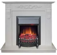 Камин электрический RealFlame Dominica WT с Fobos s Lux BL