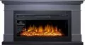 Электрокамин Royal Flame California Graphite - Серый графит 850 мм с очагом Vision 42 LOG LED 1