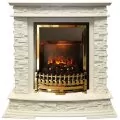 Dimplex Luzern под классический очаг сланец бежевый/слоновая кость с патиной 5