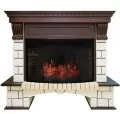 Royal Flame Pierre Luxe Dioramic 33W FX камень белый/темный дуб 4