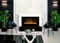 Электрокамин Royal Flame Sorrento - Белый дуб с очагом Majestic FX Brass 3
