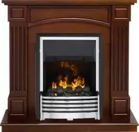 Каминокомплект Dimplex Boston - Темный дуб (Высота 925см) с очагом Flagstaff