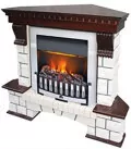 Dimplex Pierre Luxe под классический очаг камень белый/темный дуб 3