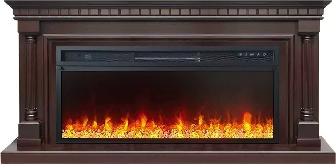 Электрокамин Royal Flame Dallas - Темный дуб (Ширина 1665 мм) с очагом Vision 42 LED