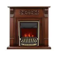 Каминокомплект Royal Flame Venice - Махагон коричневый антик с очагом Aspen Gold