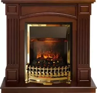 Каминокомплект Dimplex Boston - Темный дуб (Высота 925см) с очагом Atherton