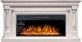 Электрокамин Royal Flame Dallas - Слоновая кость с патиной 1665 мм с очагом Vision 42 LOG LED 1