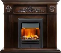 Каминокомплект Dimplex Provence - Коньяк с очагом Brookline Black