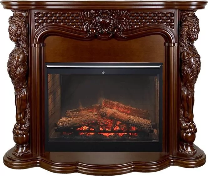 Электрокамин Dimplex Castle - Темный дуб с очагом Symphony 30'' DF3020-INT