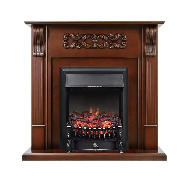 Электрокамин Royal Flame Venice - Махагон коричневый антик с очагом Fobos FX Black