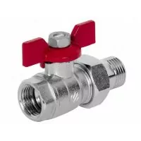 Кран шаровый Royal Thermo OPTIMAL 1/2" НГ, бабочка