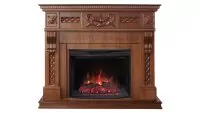 Камин электрический RealFlame Corsica Lux 25,5/26 NT с  очагом Evrika 25,5