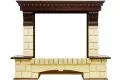 Электрокамин Dimplex Pierre Luxe - Темный дуб / Шампань (Высота 1004мм) с Symphony 26'' DF2624-L 2