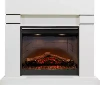 Каминокомплект Dimplex Lindos - Белый (Высота 985мм) с очагом Symphony 26'' DF2608-INT