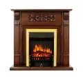 Электрокамин Royal Flame Venice - Махагон коричневый антик с очагом Fobos FX Brass 1
