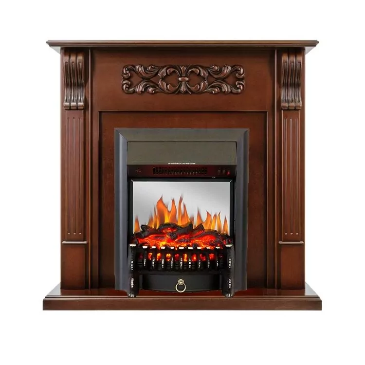 Электрокамин Royal Flame Venice - Махагон коричневый антик с очагом Fobos FX M Black