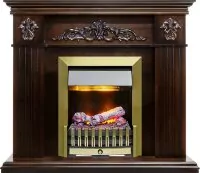 Каминокомплект Dimplex Provence - Коньяк с очагом Danville Antique Brass FB2