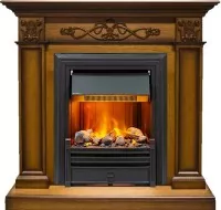 Каминокомплект Dimplex Verona - Дуб антик с очагом Brookline Black