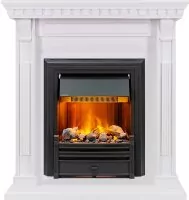 Каминокомплект Dimplex Orlean - Белый дуб с очагом Brookline Black
