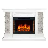 Каминокомплект Royal Flame Avignon - Белый с очагом Vision 26 LED FX