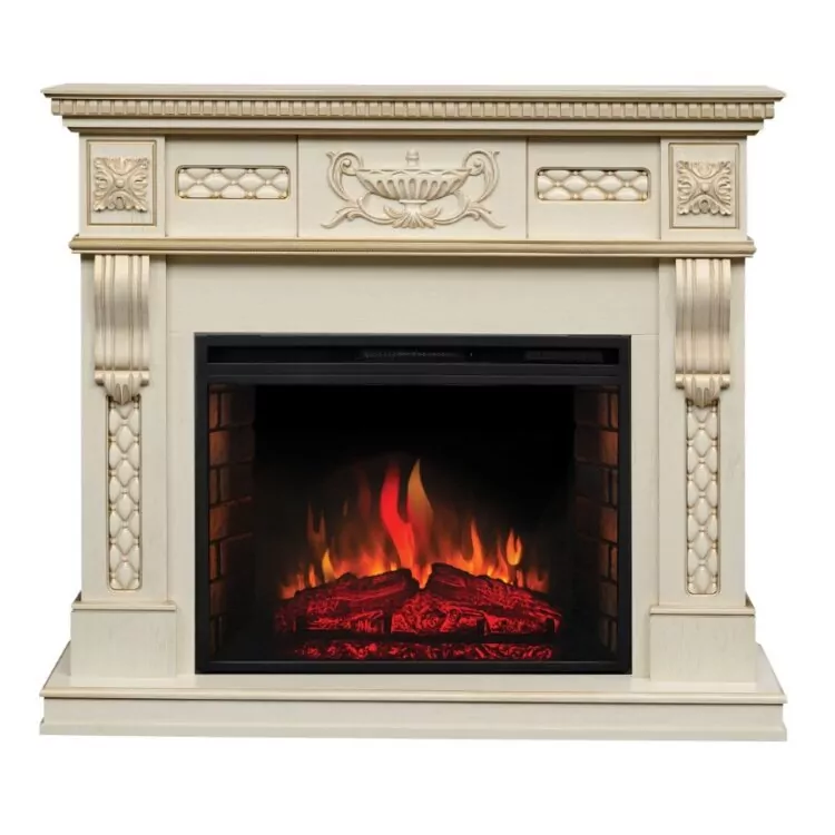 Камин электрический RealFlame Corsica Lux WT c Epsilon 26 S IR