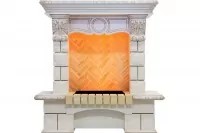 Портал Dimplex Pierre Luxe Cassette 400 шампань/слоновая кость с патиной