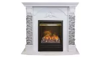Камин электрический RealFlame Athena GR WT c очагом 3D Olympic