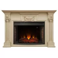 Камин электрический RealFlame London 33 WT с FireSpace 33 S IR