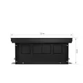 Royal Thermo atrium-110/250/1500-DG-U-LB внутрипольный конвектор 3