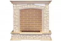 Портал Dimplex Preston Cassete 400/600 слоновая кость с патиной/белый