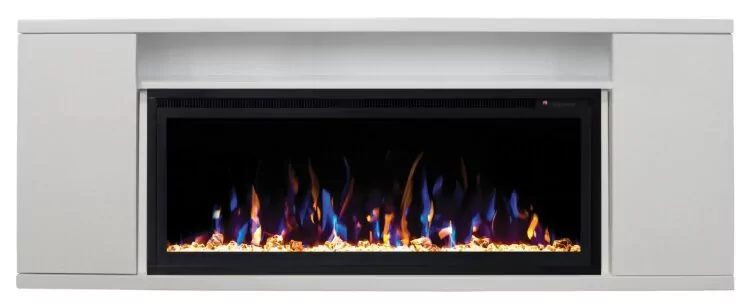 Камин электрический RealFlame BERGEN WT с очагом Saphir 42