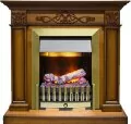 Электрокамин Dimplex Verona - Дуб антик с очагом Danville Antique Brass FB2 1