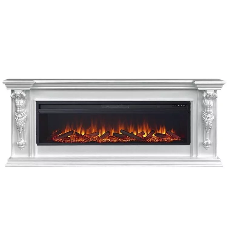 Электрокамин Royal Flame Sparta 60 - Белый с очагом Vision 60 LOG LED