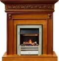 Электрокамин Dimplex Valletta - Орех с очагом Cavendish 1