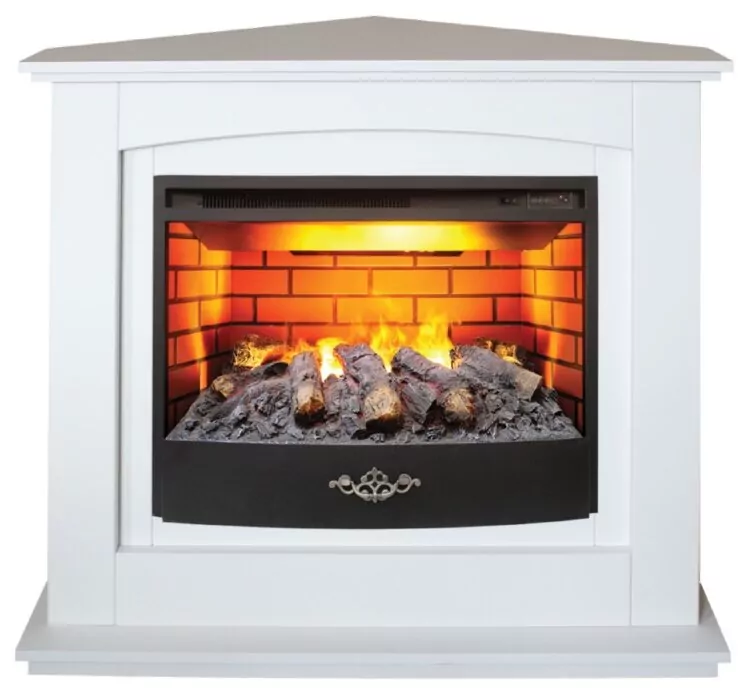 Камин электрический RealFlame Canada Corner WT c Firestar 25,5 3D