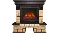 Камин электрический RealFlame Stone Brick 25,5 AO с Evrika 25,5