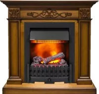 Каминокомплект Dimplex Verona - Дуб антик с очагом Danville Black FB2