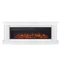 Электрокамин Royal Flame Roma 60 - Белый с очагом Vision 60 LOG LED 1
