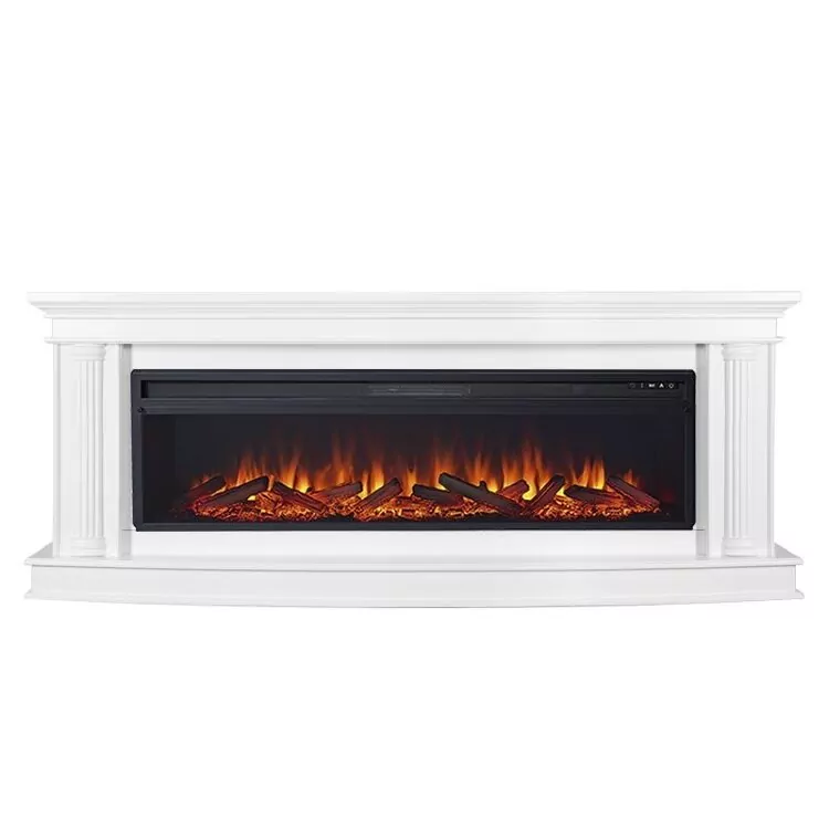 Электрокамин Royal Flame Roma 60 - Белый с очагом Vision 60 LOG LED