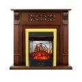 Электрокамин Royal Flame Venice - Махагон коричневый антик с очагом Majestic FX M Brass 1