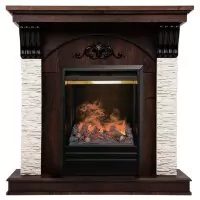 Камин электрический RealFlame Corfino NT c очагом 3D Olympic
