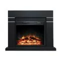 Электрокамин Royal Flame Lindos - Черный (Высота 985мм) с очагом Jupiter FX New 1