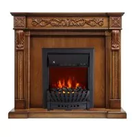 Каминокомплект Royal Flame Neapol - Дуб антик с очагом Aspen Black