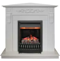 Камин электрический RealFlame Dominica Corner  WT с Oregan 3D